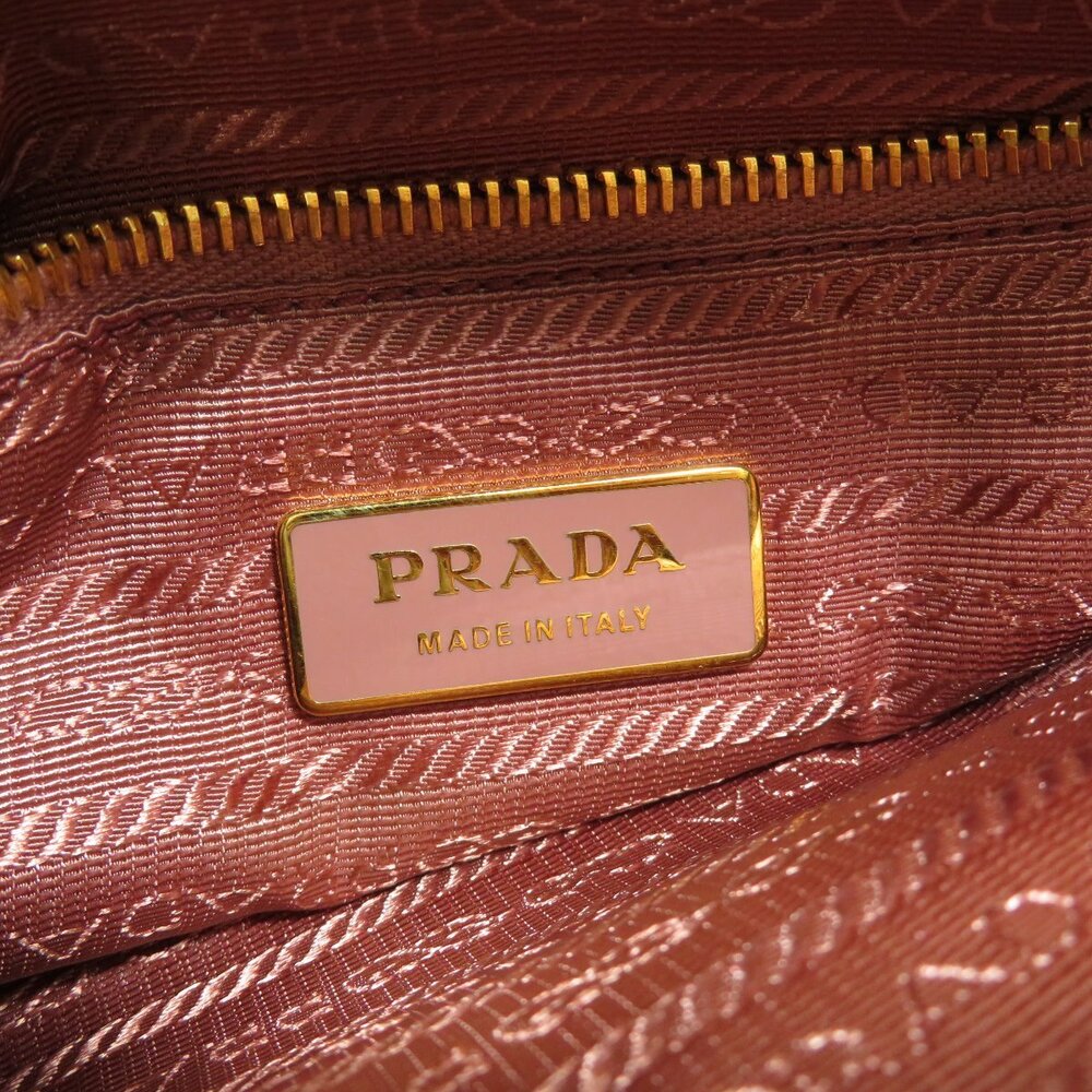 Prada 2way shoulder bag prominent knotted bow motif Black - Picture 6 of 11